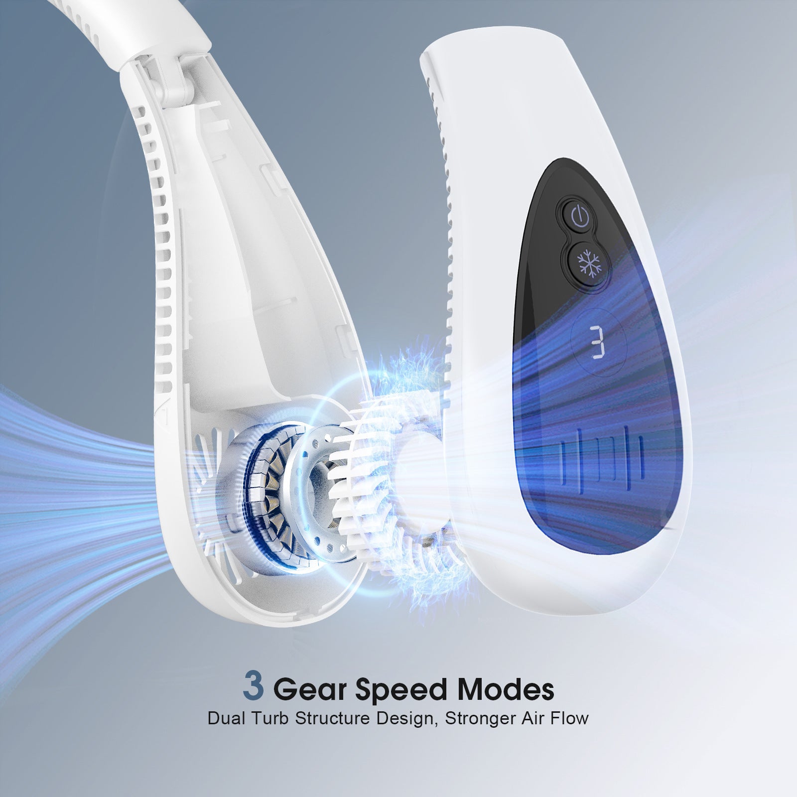 ️ Ventilateur USB Pliable Compact – Votre allié contre la chaleur estivale