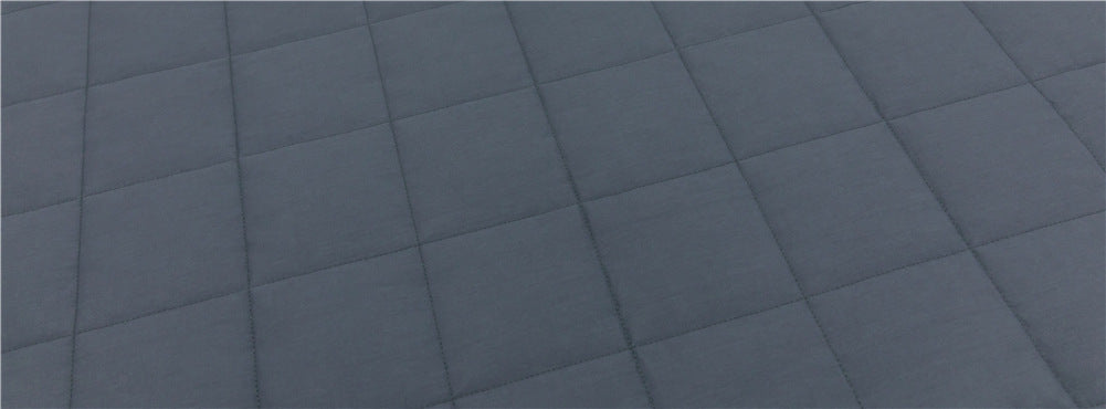 Couverture Lestée en Coton Naturel Gris foncé – Pour un Sommeil Apaisé et Réparateur