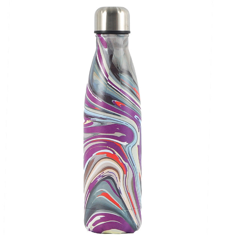 Bouteille Thermos Double Paroi – Forme “Coke Bottle” en Inox
