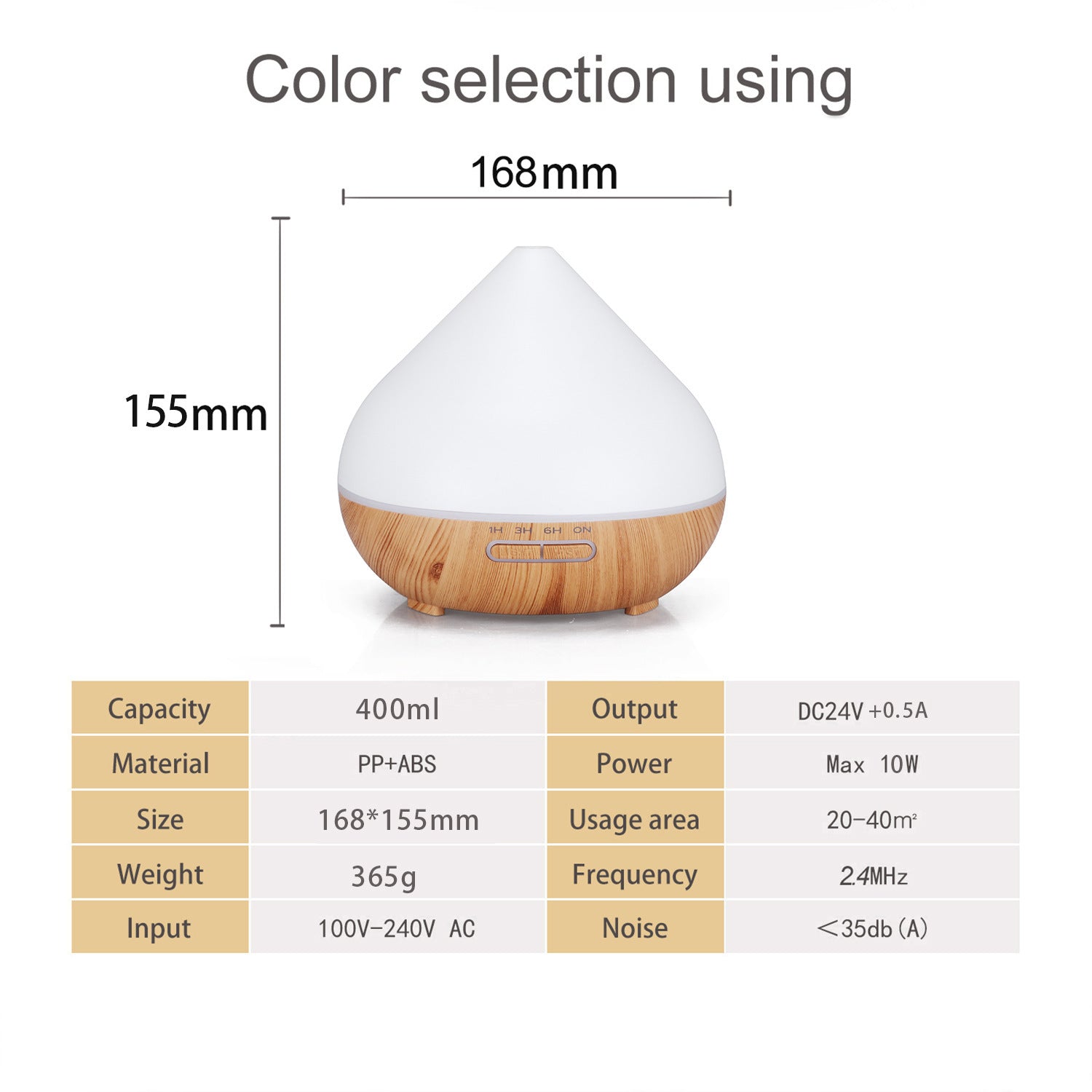 Diffuseur & Humidificateur ambiance "volcan"