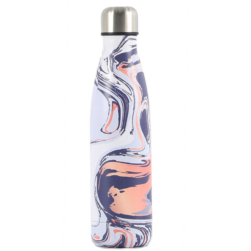 Bouteille Thermos Double Paroi – Forme “Coke Bottle” en Inox