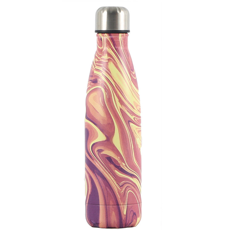 Bouteille Thermos Double Paroi – Forme “Coke Bottle” en Inox