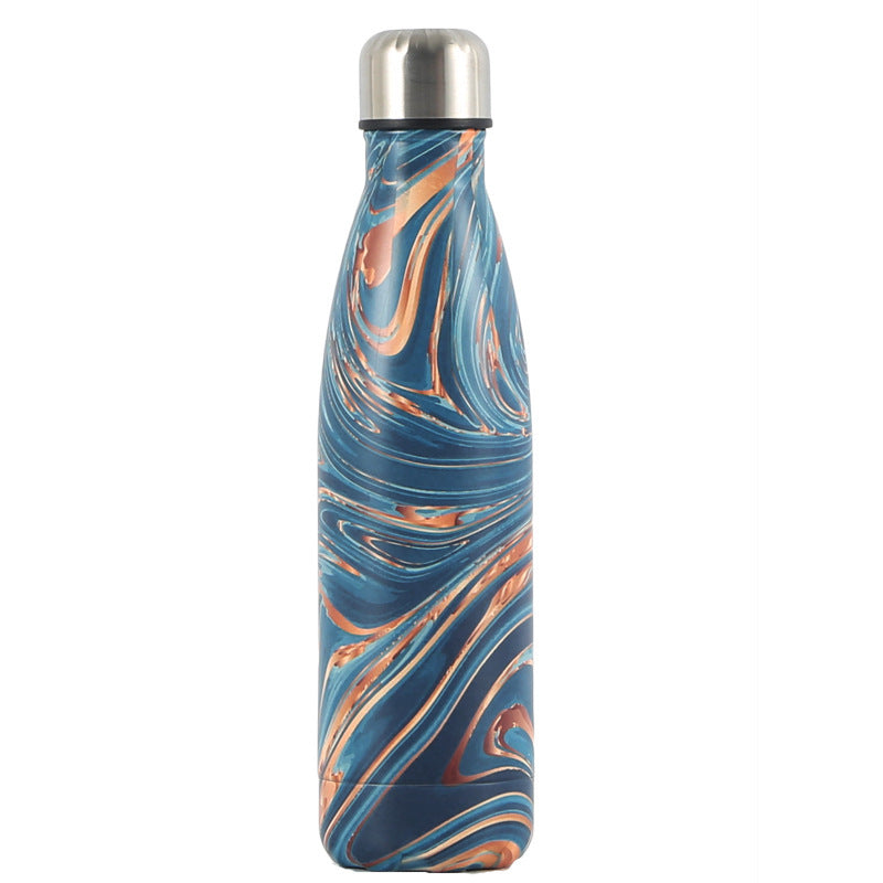 Bouteille Thermos Double Paroi – Forme “Coke Bottle” en Inox